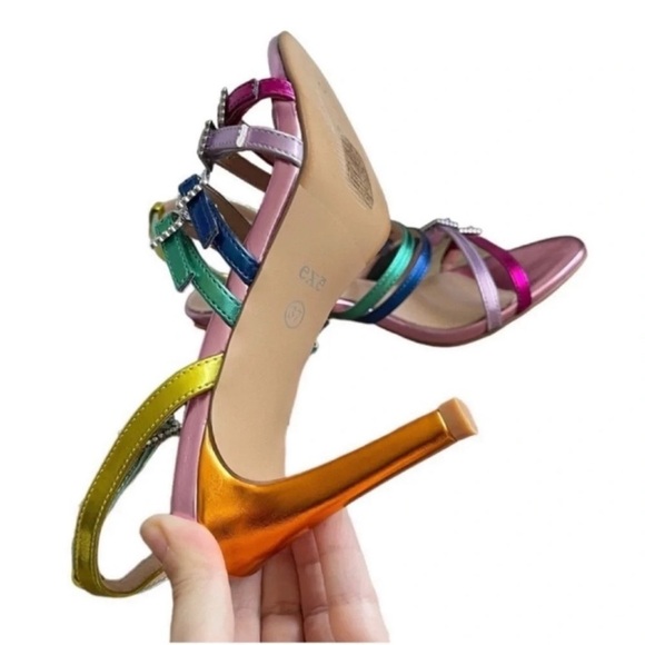 EXE REBECA 313 Multicolored High Heel Sandal - Picture 5 of 12